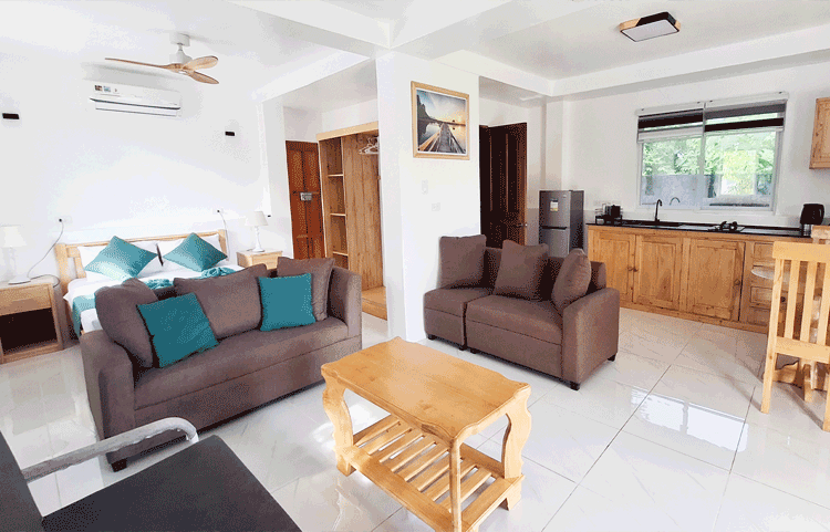 Sunset Guest House Living Room